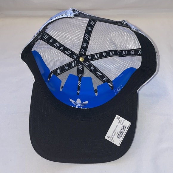 LAST ONE AVAILABLE!! - New Men's Adidas Trefoil Original Adjustable Trucker Hat - Picture 7 of 15